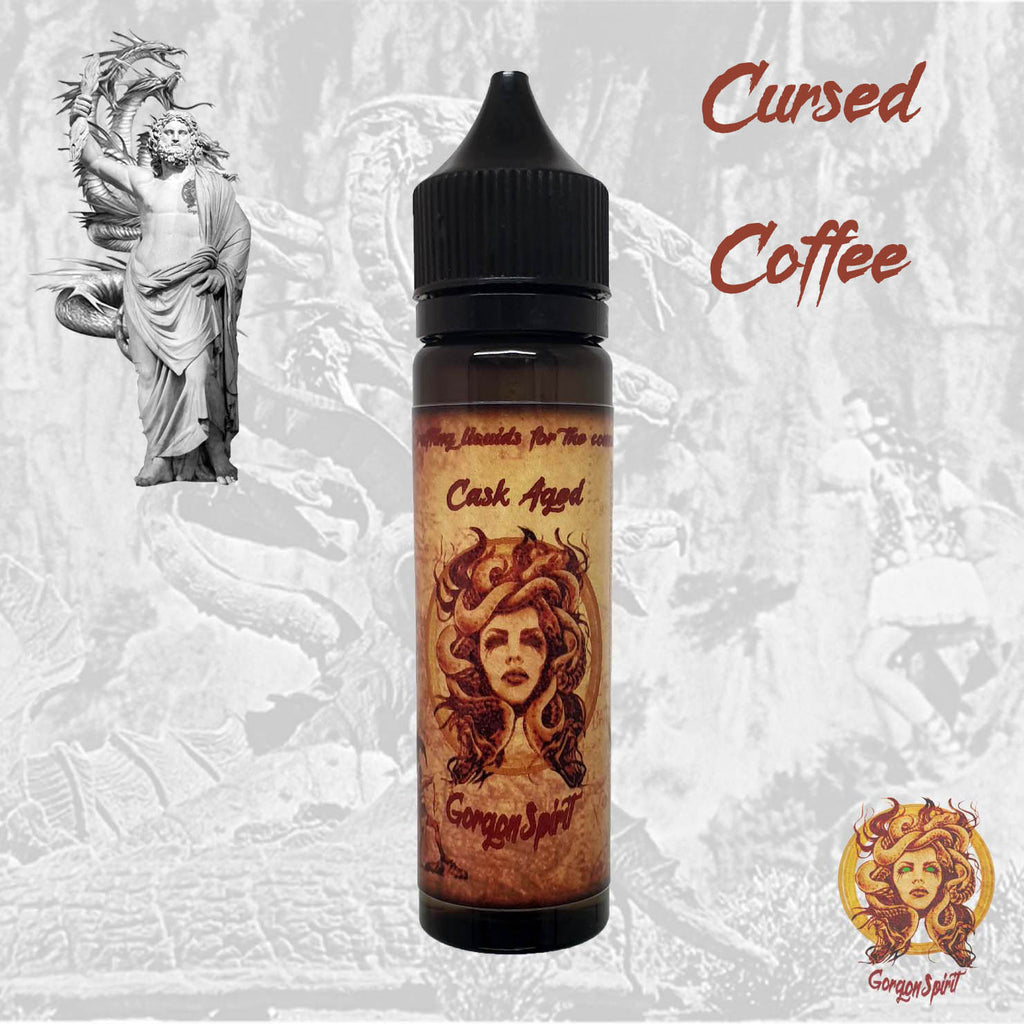 Gorgon Spirit - Cursed Coffee - Shortfill - Courvoisier V.S.O.P Based Cask eLiquid