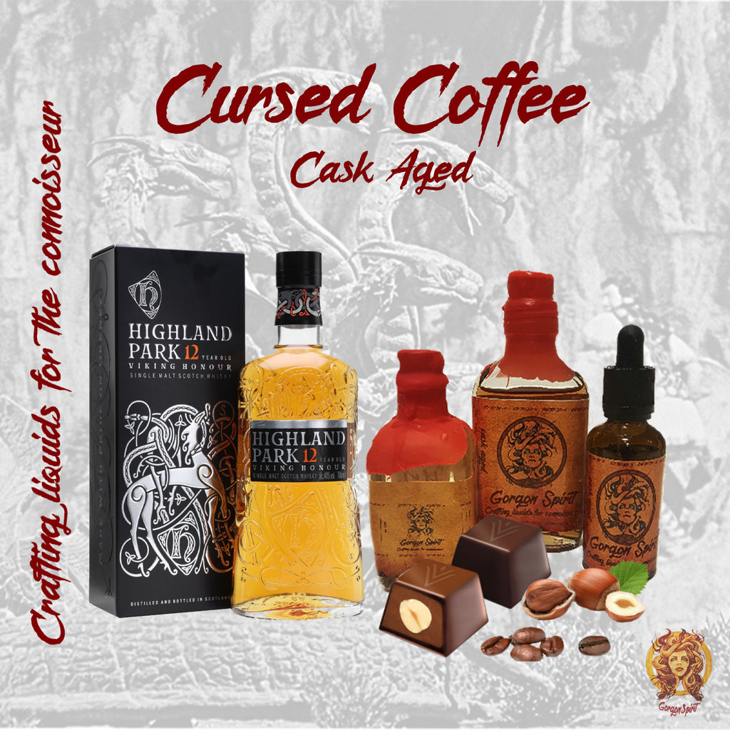 Gorgon Spirit - Cursed Coffee - Courvoisier V.S.O.P Based Cask eLiquid