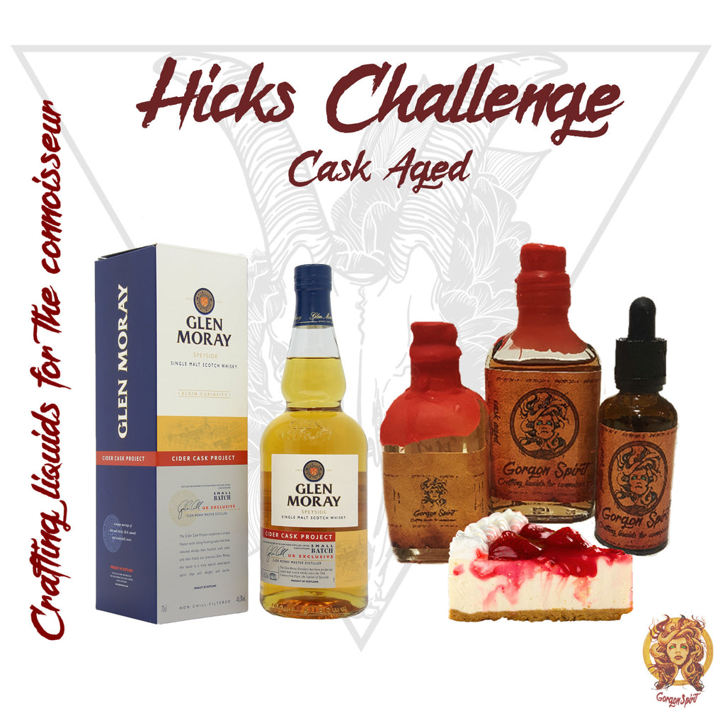 Gorgon Spirit - Hicks Challenge - Glen Moray, Strawberry, Raspberry, Hazelnut, Vanilla