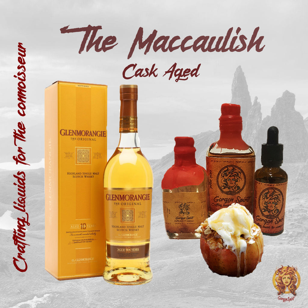 Gorgon Spirit - The Maccaulish - Glenmorange, Apple, Caramel, Biscuit, Cream Undertones